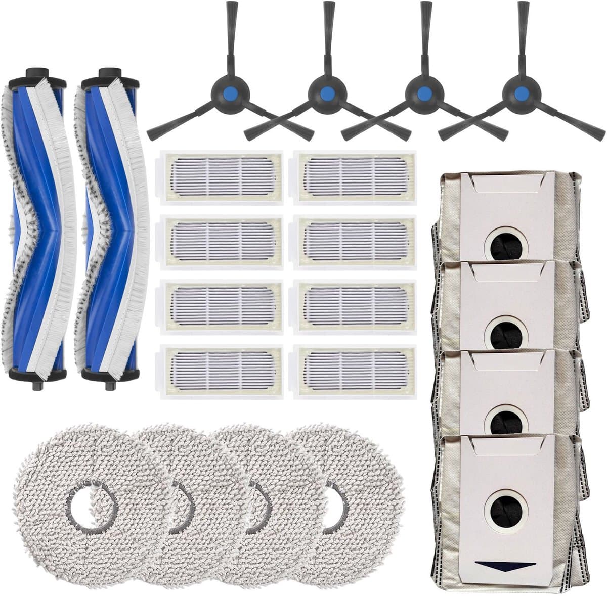 Ecovacs Deebot T30 (Pro) Omni en Bosch Spotless Max Onderhoudsset (Plus.Parts® alternatief voor DKT080142) — afbeelding 1