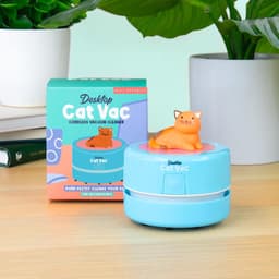 Oplaadbare Mini Stofzuiger voor Bureau met Kattenontwerp — thumbnail 5