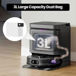 12 stuks stofzakken voor Eureka J15 Pro Ultra Robotstofzuiger, 3L Grote Capaciteit Wegwerp Vervangende Stofzak — thumbnail 3