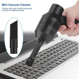 Draagbare Mini-stofzuiger voor Toetsenbord en Auto - Handheld USB Oplaadbare Stofzuiger — thumbnail 3