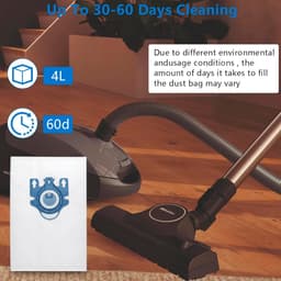 Stofzuigerzakken -Geschikt voor Miele Classic C1, Complete C2 & C3 - 23-delige set - 3D AirClean Efficiëntie - Inclusief Zelfsluitende Hygiënesluiting - Vervanging voor S400, S2, S5, S8 Series - Type 10123210 — thumbnail 5