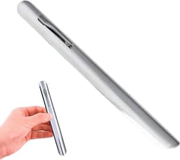 Tafelschraper - Kruimelveger - Tafel Schoonmaken - Compact RVS Ontwerp - 15 cm - Zilver — thumbnail 1