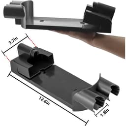 Allecto - Wandmontage Dock-laadstation - Muurbeugel - ABS - Geschikt voor Dyson V7 V8-serie - Oplaadstation - Handstofzuiger accessoires — thumbnail 4