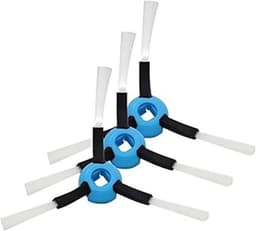 Zijborstels Robotstofzuiger - Reserveonderdelen - Schoonmaakondersteuning - Set van 3 - Standaard formaat - Zwart — thumbnail 1