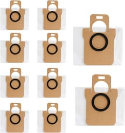 Geschikt voor Toepasbare dreametech l10s ultra / L10 ultra / L20 ultra 10-pack stofzak, 3L stofzak Compatibel met dreame l10s ultra, L10 ultra, s10 pro robotstofzuiger accessoires — thumbnail 2