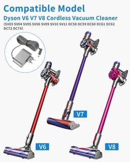 Oplader - 26,1 V - voor Dyson V8 V7 V6 — thumbnail 2