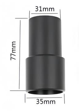 2 Stuks -Stofzuigerborstel Universeel 32/35 mm - Plumeau Zacht & Hard - Met Adapter - Opzetborstel voor Miele, Philips, AEG, Electrolux & Rowenta — thumbnail 5