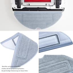 Accessoires voor Roborock S7, S7 Plus, S7 Maxv, S7 MaxV Plus, S7 MaxV Ultra, T7+, 16 stuks vervangende onderdelen voor Roborock S7 zuigstation, 4 doekjes, 4 filters, 4 zijborstels, 2 rollenborstels, 2 gereedschappen — thumbnail 3
