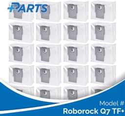 Roborock Q7 TF+ Stofzakken (20 Stuks, Plus.Parts® alternatief voor 8.02.0132) — thumbnail 1