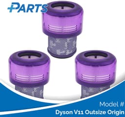 Dyson V11 Outsize Origin Filters (3 Stuks, Plus.Parts® alternatief voor 970422-01) — thumbnail 1