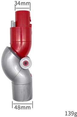 Stofzuigeradapter Hoekadapter voor moeilijk bereikbare plekken Compatibel met Dyson V10 Slim en V12 Slim — thumbnail 4