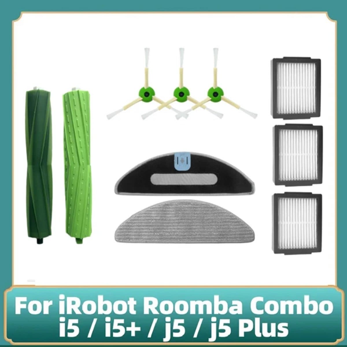 Accessoires Geschikt voor iRobot Roomba Combo i5/i5+/J5/J5Plus robotstofzuiger — afbeelding 1