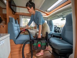 Bosch Accessories 4x vliesstofzuigerzakken - voor Bosch AdvancedVac 20 UniversalVac 15 - Wit — thumbnail 2