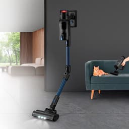 Ufesa Inspire U7 Digital PRO 2-in-1-steelstofzuiger Batterij/Accu Droog Zakloos 0,6 l 500 W Zwart, Blauw 2 Ah — thumbnail 3