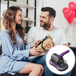 Mite Vacuum Cleaner 100 W, Mattress Cleaner with UV Light and Permanent Container - ShopVlot — thumbnail 5