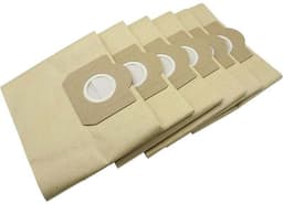 Verpakking geschikt voor 6 papieren filterzakken, geschikt voor Kärcher WD3 WD3P nat- en droogstofzuigers, modellen A 2204, A 2234 PT en A 2. — thumbnail 1