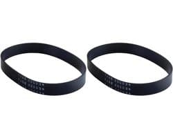 Stofzuigerriemen - Aandrijfriemen Rubber - Stofzuiger Onderhoud - Breukbestendig Rubber - 2 stuks - Zwart