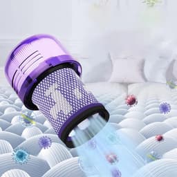 Geschikt voor Dyson V12 Detect Slim Absolute 3 HEPA-filters, vervangingsfilteraccessoires voor Dyson V12 stofzuigers, wasbaar. — thumbnail 2
