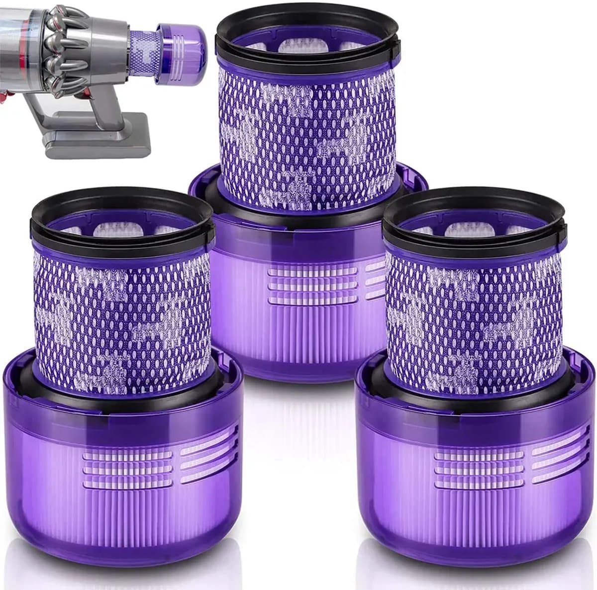 Geschikt voor Compatibel met accessoires Geschikt voor de Dyson Cyclone V11 Absolute. — afbeelding 1