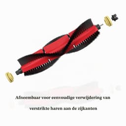 Hoofdborstel set van 2 - Anti-klit - Geschikt voor Roborock — thumbnail 5