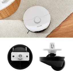 Fixbetter Voorwiel, stil wiel, band voor Roborock S8/Plus/S8 Pro Ultra/S7/Q7/S6/S5/G20/G10S/G10/T7S/S65/S55 Max/S65 - ShopVlot — thumbnail 4