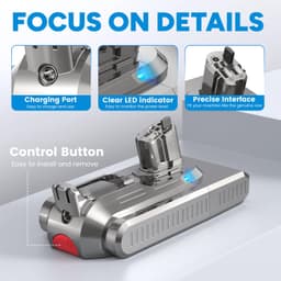 Vervangende Batterij voor Dyson V11 met Filters en Accessoires — thumbnail 3
