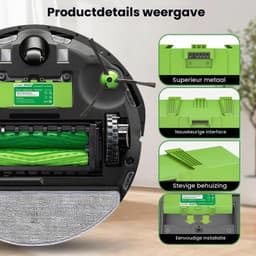 vervangende batterij voor Roomba J7/I7+, J8/I8+, J9/J9+ Plus, voor Roomba I7/J7+, I8/I8+, I4/I4+, I3/I3+, E5/E6 i7150, i7156,i7550, i7556, i7558, J7550 j7, J755020 accu — thumbnail 5