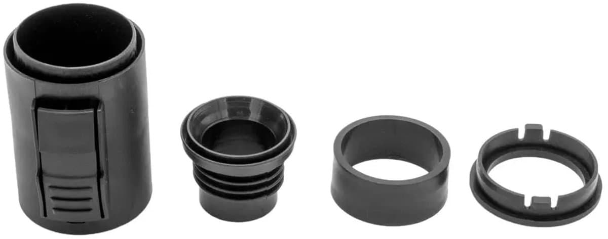 SQOON® Wartel geschikt voor Kärcher WD2 & WD3 stofzuigers - Te monteren op universele klik reparatieslang S0485B - Ideaal voor vervanging van versleten koppelingen — afbeelding 1