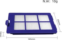 2x HEPA Filter geschikt voor Eufy RoboVac X8 Hybrid Vervanging Accessoires — thumbnail 2