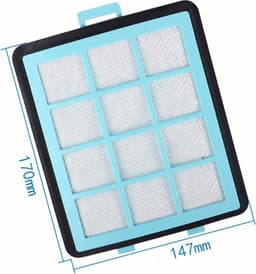 Filter geschikt voor Philips PowerPro FC8760 Stofzuiger FC8761 FC8764 FC8766 FC8767 CRP745/01 Wasbaar — thumbnail 3