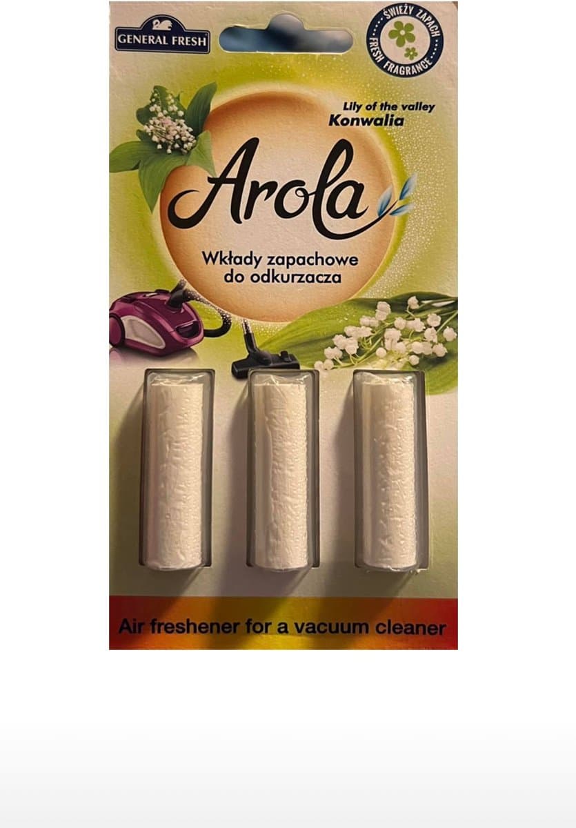 stofzuig verfrisser - air freshener - Stofzuiger luchtverfrisser - stofzuigerzakje - 3 stuks - stofzuiger luchtje - geuren: lily of the valley konwalia - luchtverfrisser konwalia - voor in de stofzuigerzak - geurzakjes - verfrisser - Luchtje - — afbeelding 1