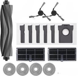 15-delige Accessoireset - Geschikt voor Dreame X40 Ultra, X40 Pro, S30 Pro Ultra & L40 Ultra - Complete Onderhoudskit - Inclusief Hoofdborstel, HEPA-Filters, Zijborstels, Dweilen & Stofzakken - Robotstofzuiger Reserveonderdelen — thumbnail 1