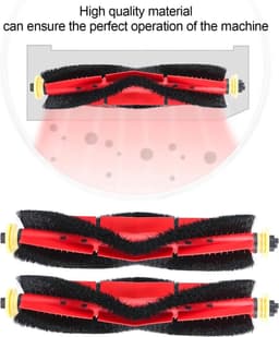 reinigingsborstelset (inclusief hoofdborstel en siliconenborstel) Geschikt voor Xiaomi Roborock S5 Max, S6 Pure en S6 MaxV robotstofzuigers, met afneembare en wasbare accessoires. — thumbnail 4