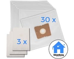 Kleanburg® - Geschikt voor Inventum, Tomado, Princess - PH95 - Stofzuigerzakken - 30 stuks