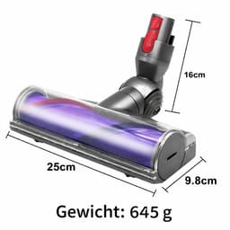 Aangedreven zuigmond geschikt voor Dyson V7 V8 V10 V11 V15 Mondstuk Parketborstel Accessoires Onderdelen Opzetstuk Turbo Borstel — thumbnail 2