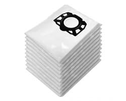 Verpakking van 10 stofzuigerzakken Geschikt voor Karcher WD4 WD5 WD6 MV4 MV5 MV6 wasbare stofzuigerzak