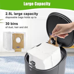 Allecto Plus - Stofzakken voor Robotstofzuigers - Geschikt voor ECOVACS Deebot T8, T9, N8 en DX93/DDX96 - 12 stuks - Stofzuiger Onderdelen en Accessoires — thumbnail 5