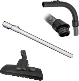 Multaparts® hulpstukken set geschikt voor Miele Complete C3 / S6 / S8 (check type): combi zuigmond, complete stofzuigerslang, telescoop zuigbuis | Vervang alle hulpstukken in 1 keer | Hoge kwaliteit alternatieve onderdelen voor een set-prijs — thumbnail 1