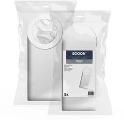 SQOON® Stofzuigerzakken Geschikt voor Nilfisk GD10 – Vervangt Model 1471097500 – High Filtration voor Industriële Toepassingen - 5 Stuks — thumbnail 2