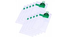 Sillar, stofzuigerzakken, synthetisch, anti-allergeen, van microvezel, geschikt voor Vorwerk KOBOLD 140/150, VK140/150, vervanging, 10 stuks — thumbnail 2