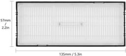 HEPA-filter compatibel met Roborock S7 S8/Plus/MaxV/Ultra, verpakking van 6 stofzuigerfilters Accessoireskit Geschikt voor robotstofzuigerfilters — thumbnail 3