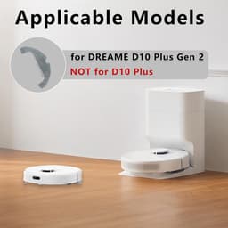 Wisserdoeken Geschikt voor DREAME D10 Plus Gen 2 / D10s plus / D9 PLUS robotstofzuigeraccessoires, D10 Plus Gen 2 accessoires, 8 dweilpads, herbruikbaar en wasbaar, reservedoek, accessoires — thumbnail 5