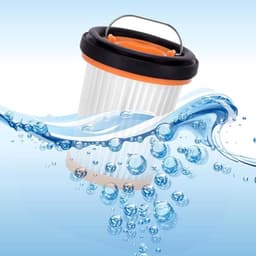 Geschikt voor Shark W1, W2, W3, WV200, WV201, WV205, WV220 draadloze handstofzuigers - Stofzuiger onderhoud en reinigings accessoires4-pack WV201 stofzuigerfilters — thumbnail 3