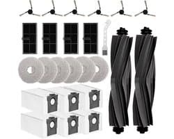 Cosensi - Accessoiresset Stofzuiger: 25 Stuks Onderdelen voor Dreame L10s en X30 Ultra met Hoofdborstel en Schoonmaakdoeken