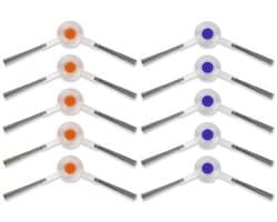 10 x zijborstel compatibel met Narwal Freo / Freo X Ultra Series - hoogwaardige vervanging