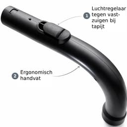 Pistoolgreep geschikt voor Miele - C1 C2 C3 S4000 S5000 S7 S8 - Ø35 mm - Stofzuiger Onderdelen geschikt voor Miele Kliksysteem — thumbnail 2