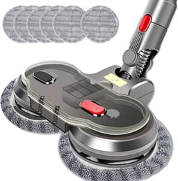Elektrische mop geschikt voor Dyson V7 V8 V10 V11 V15 - Stofzuigers - Incl 6 Dweil Pads – Vloerwisser - Dweilsysteem - Vloerwisser - Grijs — thumbnail 1