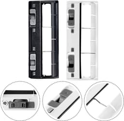2x Hoofdborstel Cover - Vervanging - geschikt voor Ecovacs T10 & OZMO 950 - 920 - T8 T8 & AIVI T8 - T9 - T10 Plus Robot Stofzuiger Onderdelen - Wit — thumbnail 4
