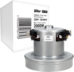 Sillar, stofzuigermotor 2000W - enkele turbine - vervanging - geschikt voor LG Zelmer Bosch Samsung Meteor stofzuigers - 220V - 50/60Hz — thumbnail 1