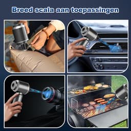 Zavio® Auto Stofzuiger - Kruimeldief - Handstofzuiger — thumbnail 5